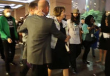 Anti-Trump protesters attack Trump Supporters