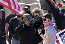 ANTIFA Members Hijack Trump Event