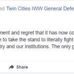IWW antifa page review