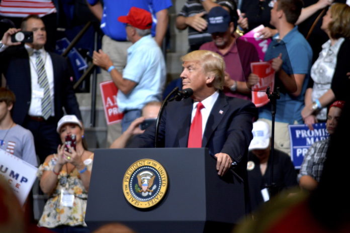 Donald, Trump, Rally, Iowa, 2020