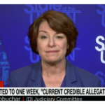 Klobuchar Dodges Question On Whether She Would Prosecute Kavanaugh Screenshot from CNN
