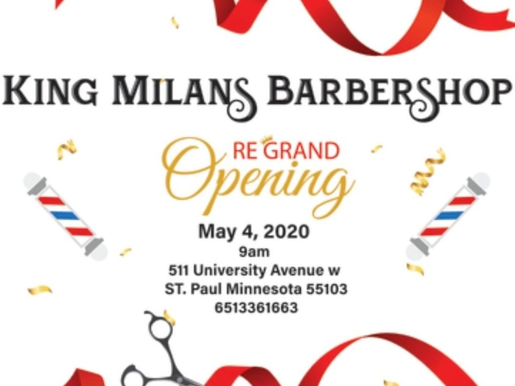 St. Paul Barber Shop Opens In Defiance Of Walz's Orders