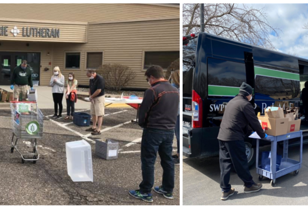 Church, community members and transportation company step up to help