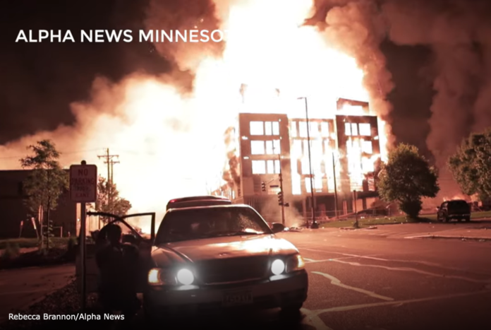 Minneapolis ablaze