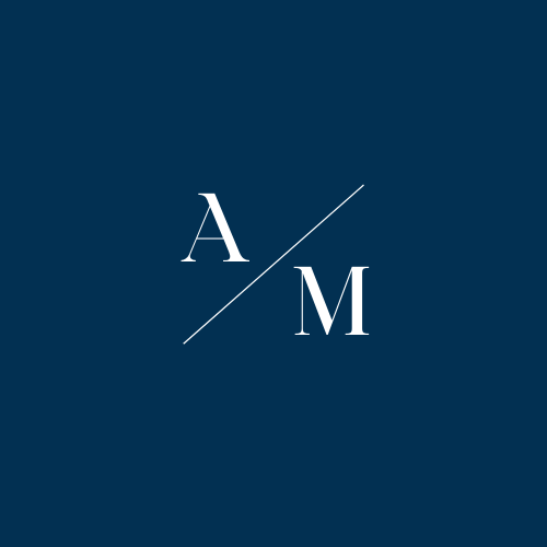 Simple Brand Initials Logo Mark - Alpha News