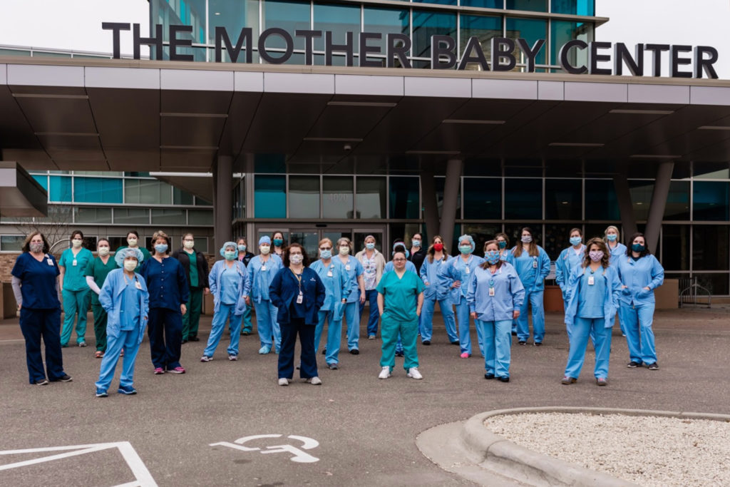 Prior to mandate, Allina Health designated vaccinated staff with 'gray