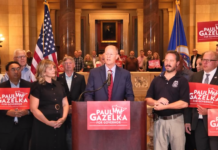 Paul Gazelka announces campaign for governor