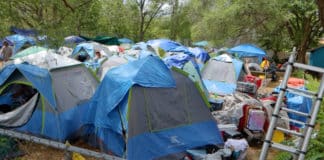 Homeless Encampment