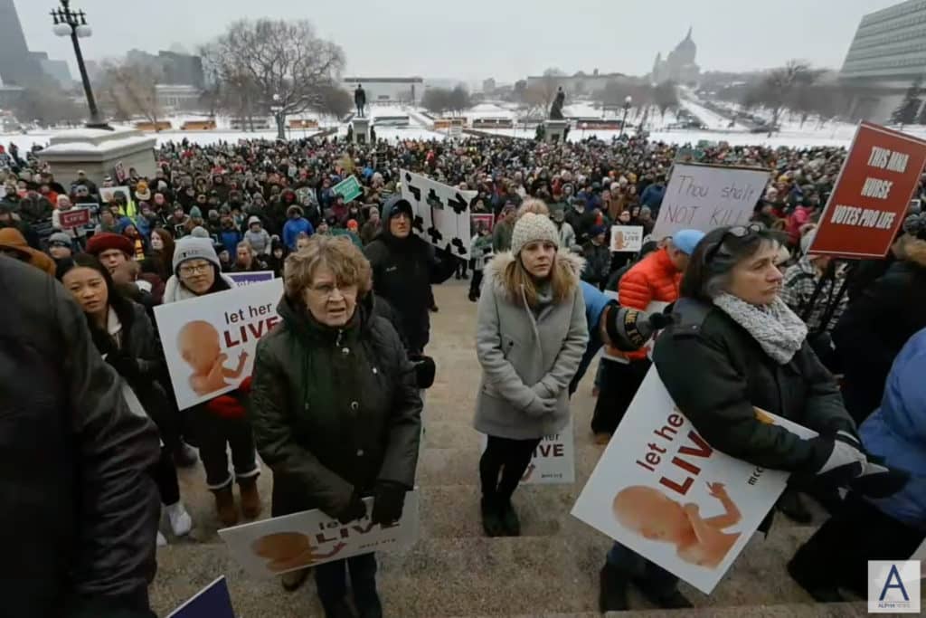 LIVE 50th annual Minnesota March for Life Alpha News