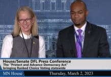 House DFLers line up to support ranked choice voting bill ranked choice voting