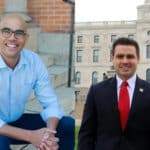 Both Tayler Rahm, right, and Joe Teirab are vying to unseat Congresswoman Angie Craig. (Joe Teirab for Congress/Rahm for Congress)