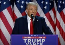 Trump heralds ‘unprecedented and powerful mandate’ in victory speech Trump