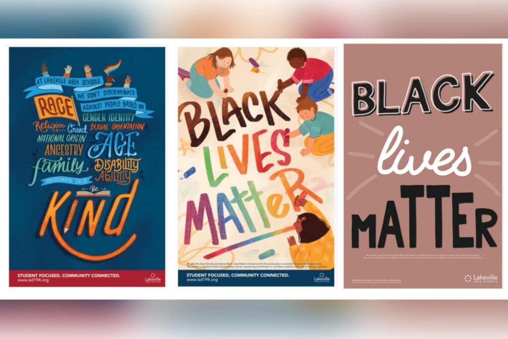 Inclusive Math Posters Lakeville school board votes to remove 'inclusive poster series' from ...