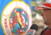 Fair game: Minnesota fairgoers dish on new flag as designer defends it Flag at the state fair