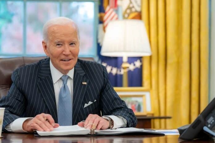 Former president Joe Biden