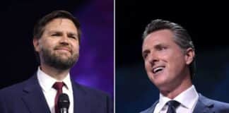 Poll: JD Vance leads Gavin Newsom in head-to-head 2028 presidential matchup JD Vance / Gavin Newsom