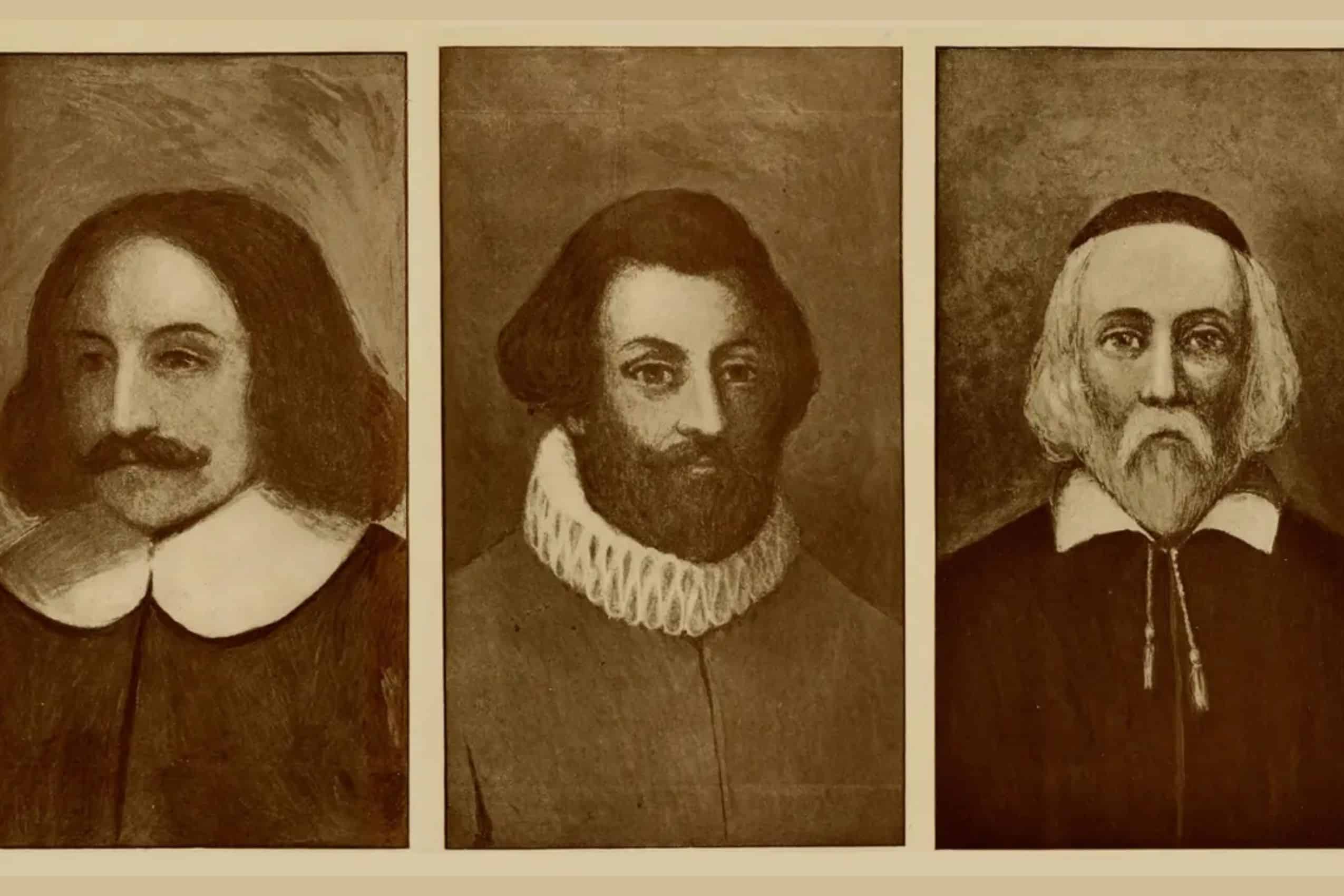 Three men of the Mayflower