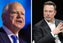 Tim Walz Elon Musk