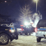 Teen boys arrested in Edina ‘marketplace’ robbery and shooting Sunday Police tow a vehicle from the scene of a robbery and shooting / Submitted to Crime Watch