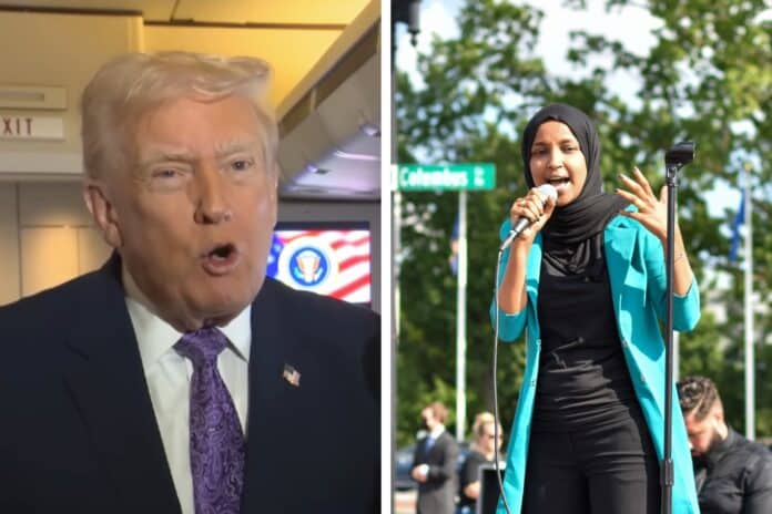 Donald Trump Ilhan Omar