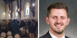 Lawmaker calls on local officials to open criminal investigation into agitators who stormed church