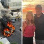 Stacey and Tony Phinney of Andover were in Puerto Vallarta celebrating their third wedding anniversary when gunmen torched vehicles, blocked highways and sent smoke billowing across the popular resort city. (Photos provided to Alpha News)