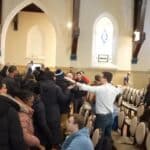 Anti-ICE agitators disrupted service at Cities Church on Jan. 18, 2026. (Don Lemon/YouTube)