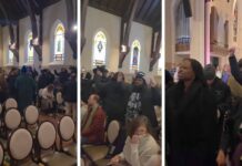 Cities Church protest