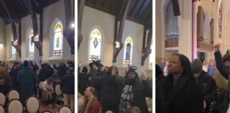 Cities Church protest