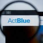Investigation: ActBlue got foreign cash, then punished whistleblower ActBlue website home page/Shutterstock