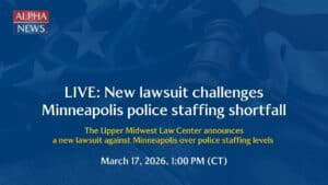 LIVE: New lawsuit challenges Minneapolis police staffing shortfall