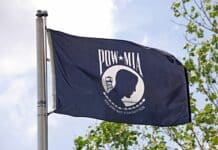Prisoner of war/missing in action flag
