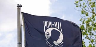 Prisoner of war/missing in action flag