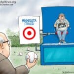 Alpha News cartoon: Target acquired