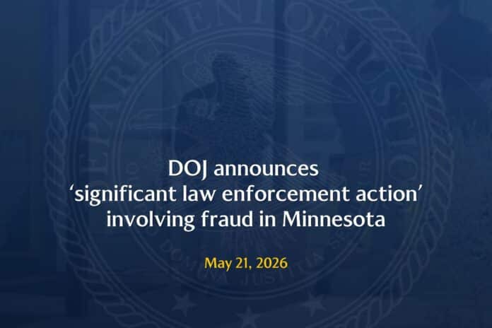 DOJ announcement