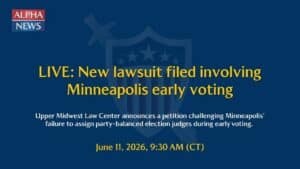 LIVE: New lawsuit filed involving Minneapolis early voting