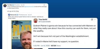 Minnesota Democrats call on Graham Platner to leave Senate race after rape allegation Graham Platner