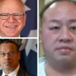 Top left: Gov. Tim Walz/Minnesota Governors Office; Bottom left: Keith Ellison/Minnesota Attorney Generals Office; Right: Tou Lue Vang/Department of Homeland Security