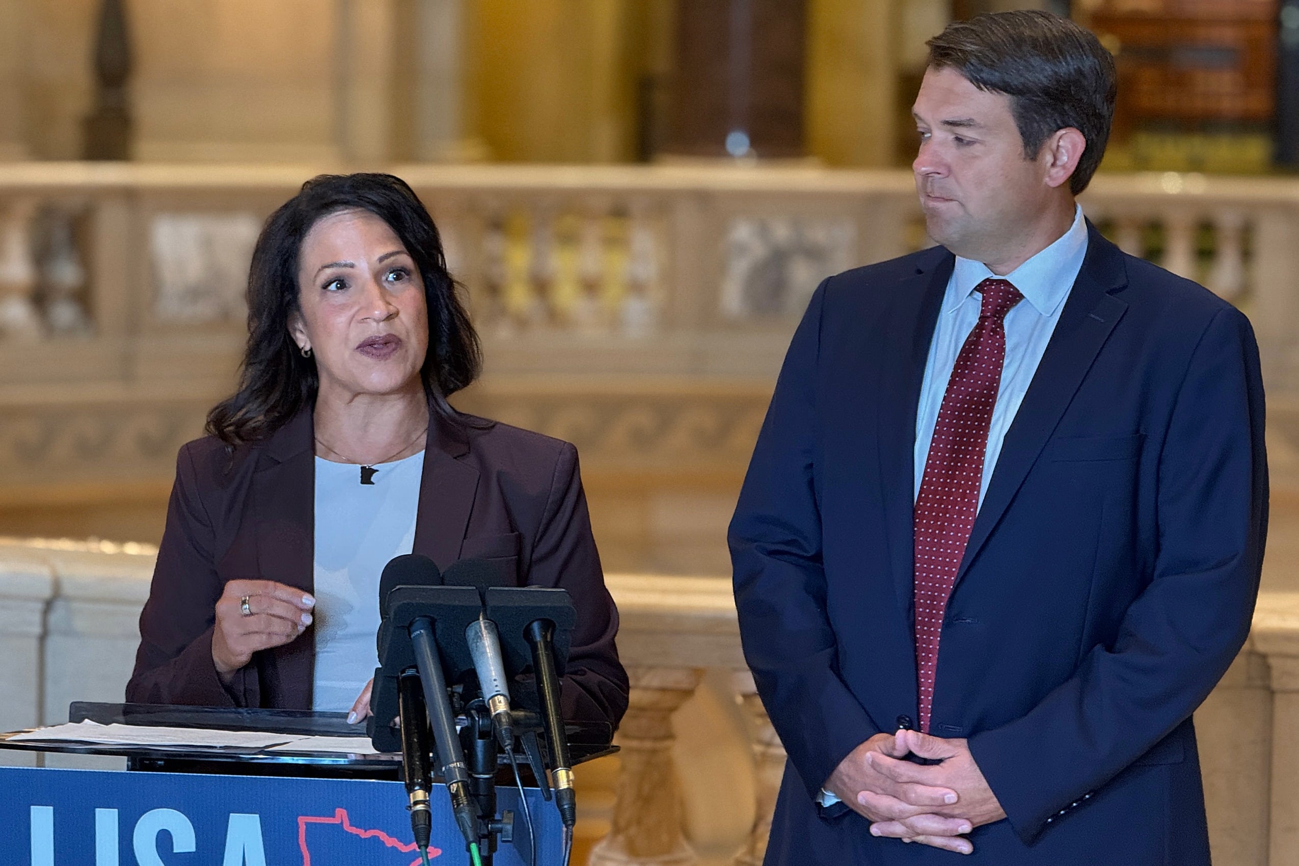 Republican Lisa Demuth unveils updated plan to combat fraud as governor