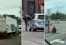 Scenes from the area immediately surrounding Kimball Court in St. Paul. (Photos provided by a neighborhood resident