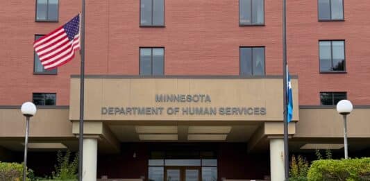 A Minnesota Department of Human Services building in St. Paul, Minn. (Alpha News)