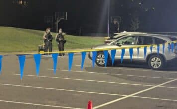 Law enforcement respond to a Sept. 22 shooting at Our Lady of Grace Catholic Church in Edina.