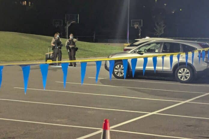 Law enforcement respond to a Sept. 22 shooting at Our Lady of Grace Catholic Church in Edina.
