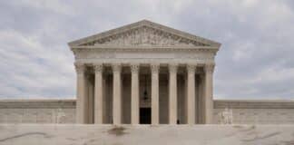 The Supreme Court in Washington on Aug. 31, 2026. (Madalina Kilroy/The Epoch Times)