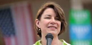 Epstein-linked billionaire donated $1 million to Democratic group supporting Amy Klobuchar campaign Sen. Amy Klobuchar speaks at a meet and greet at the Adel Pavilion in Adel, Iowa, during her 2019 run for president.