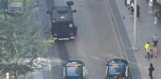 Responders on site of an active shooter incident in downtown Minneapolis Sept. 2, 2026. (Submitted to Crime Watch Minneapolis)