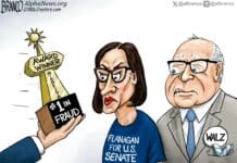 Alpha News cartoon: Award winner