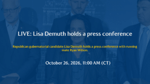 LIVE: Lisa Demuth holds a press conference