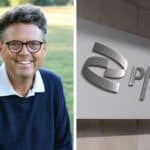 Jim DeMay and Pfizer logo
