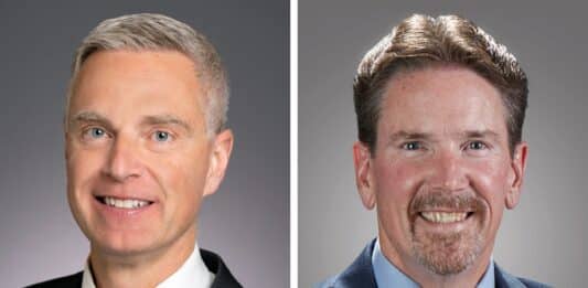 Sen. Michael Kreun and Sen. Mark Koran